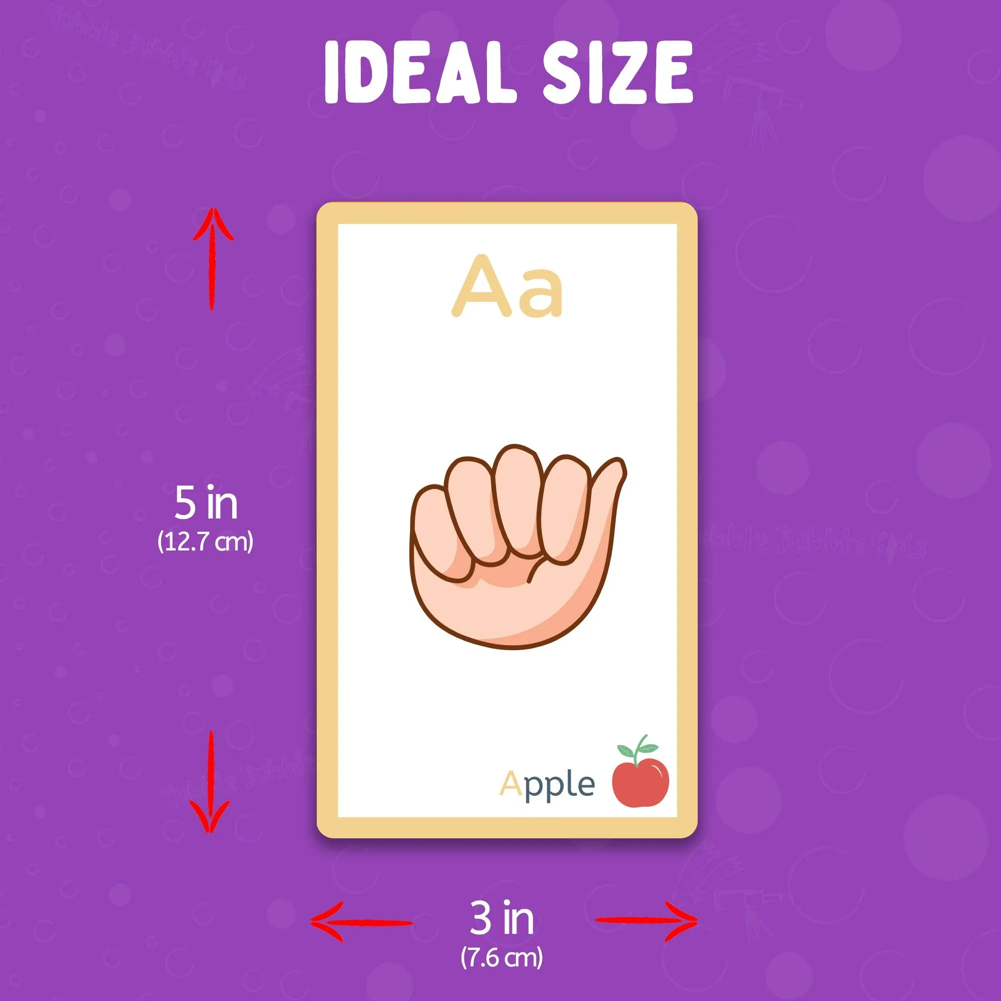 American Sign Language Flash Cards for Toddlers - ASL Flash Cards for Babies, Toddlers