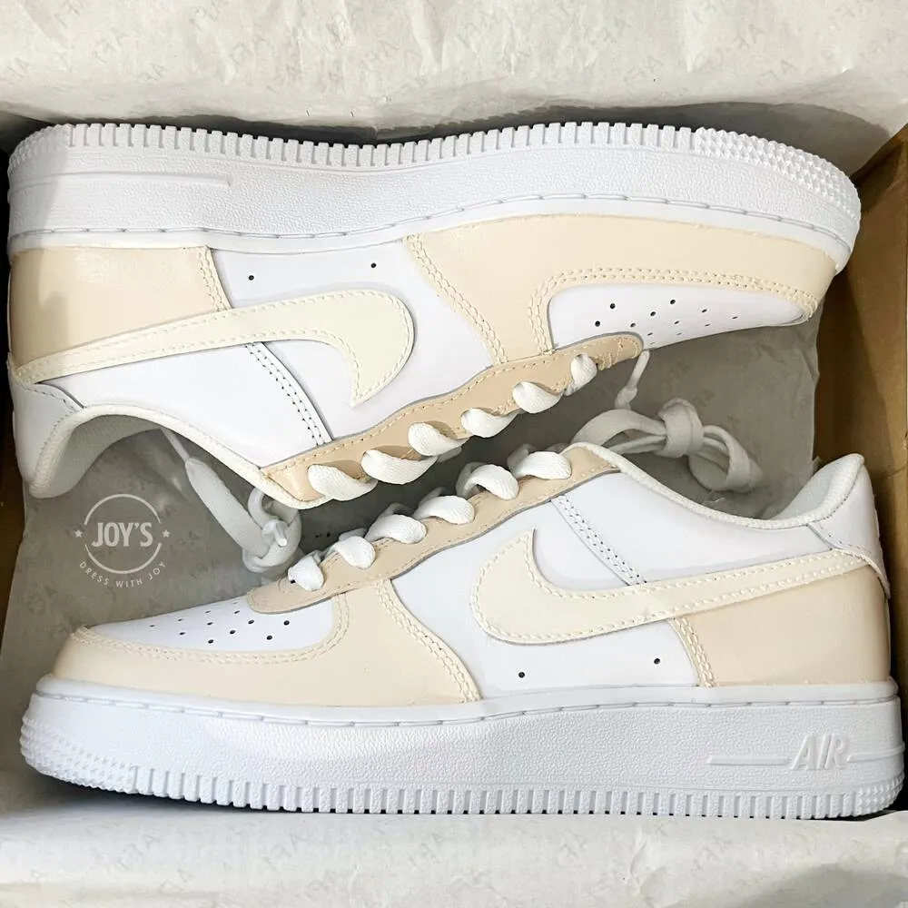 Beige Custom Air Force 1