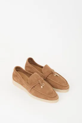 Brown Suede Summer Charms Walk Loafer