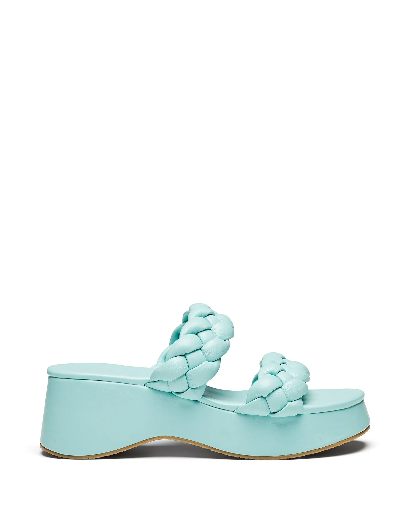 Christy Platform Sandal Seafoam