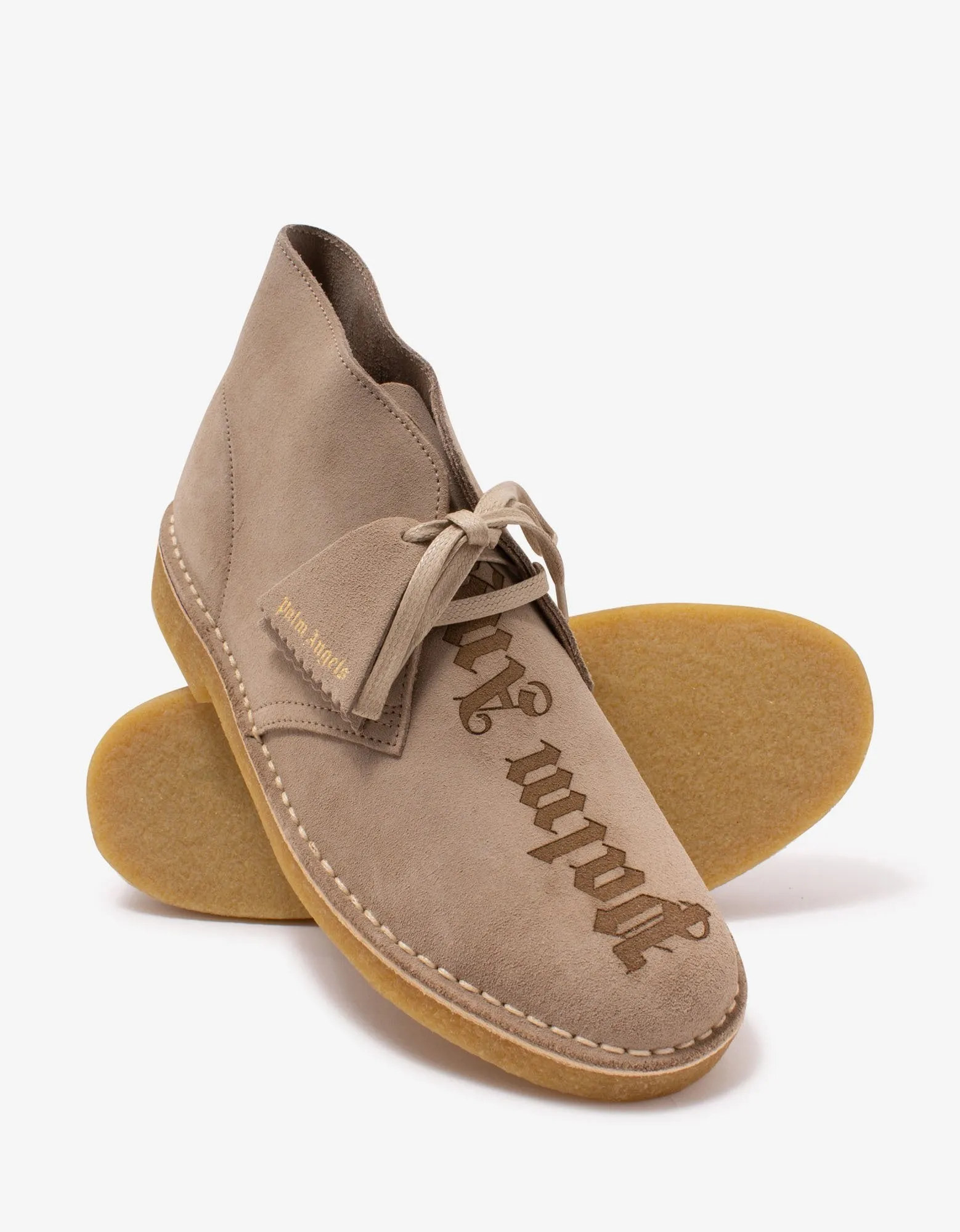 Clarks Sand Suede Desert Boots