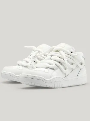 Love White Casual Sport Lace Up Sneakers【s0000002573】