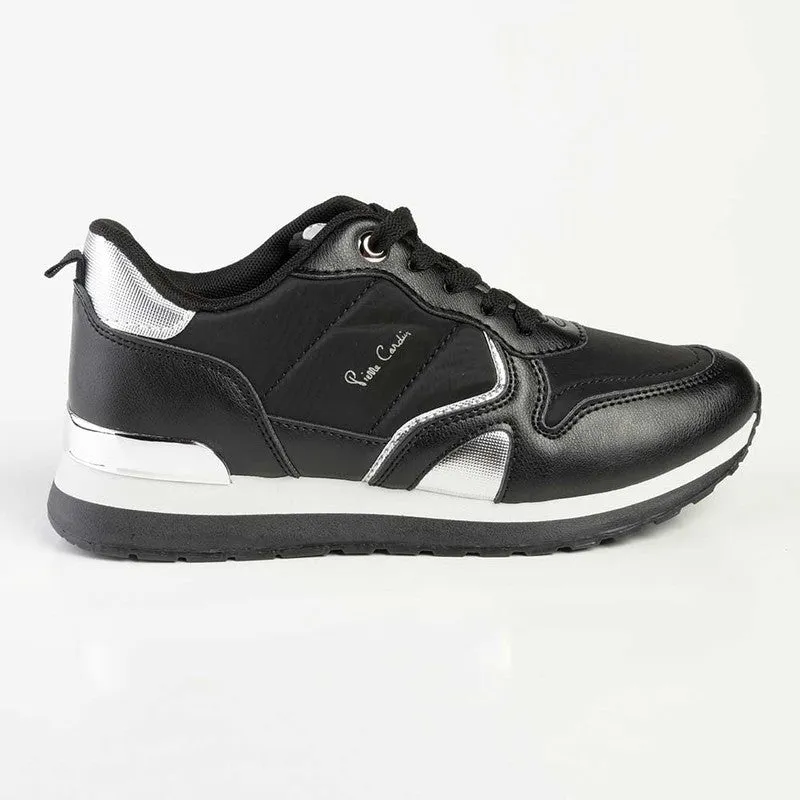 Pierre Cardin Cassis 3 Lace Up Sneaker- Black Multi